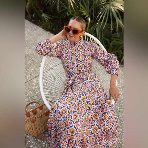 Boden Dresses & Skirts - Boden Floral Midi Dress - Multicolor